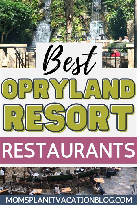 13+ Restaurants in Gaylord Opryland Hotel Not to Miss