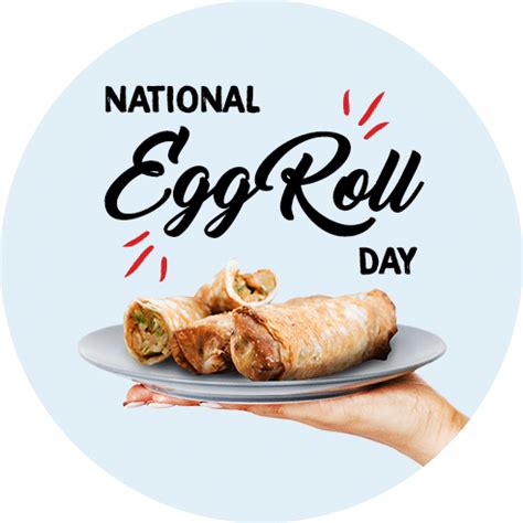 National Egg Roll Day - Vans Kitchen - Clip Art Library