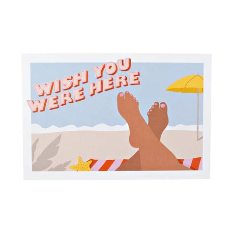 Wish You Were Here Postcard 20 Pack – Pipsticks