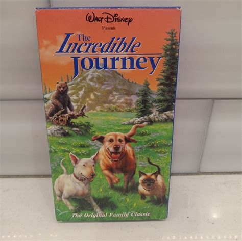 Disney | Media | Disneys Incredible Journey Vhs | Poshmark