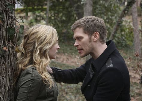 Exclusive Vampire Diaries First Look: Klaus and Caroline Have a Heated ...