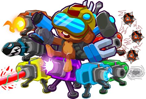 Tier 6 Engineer: Sentry Paragon Prime : btd6