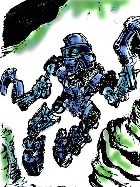 Bionicle - Toa Mata Gali by ArtLover-Unknown on DeviantArt