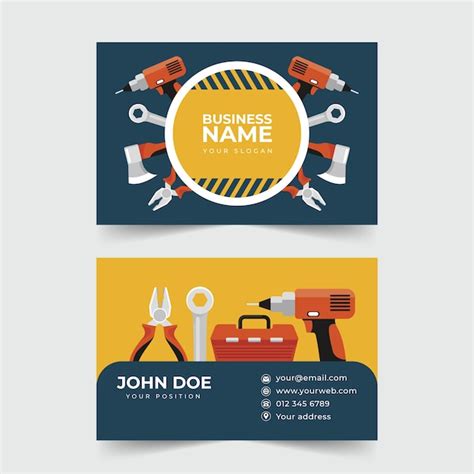 Handyman Business Cards Templates Free