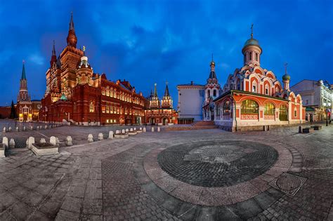 Panorama of the Red Square - Kremlin Historical Museum Photograph by Andrey Omelyanchuk | Fine ...