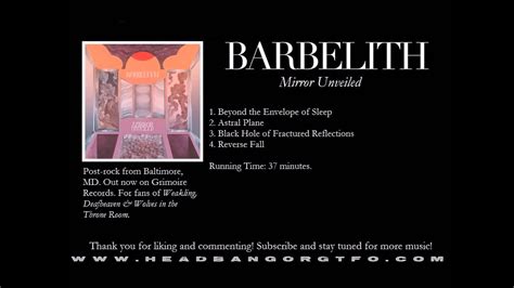 Barbelith - Mirror Unveiled FULL ALBUM - YouTube