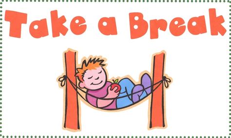 Break Signs - ClipArt Best