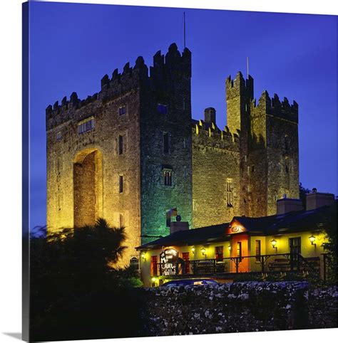 Ireland, County Clare, Bunratty Castle near Limerick town Wall Art ...