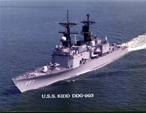 USS KIDD (DDG-993) Deployments & History