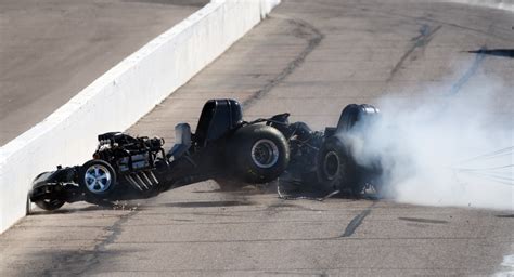 John Force escapes serious injury after spectacular crash in Arizona ...