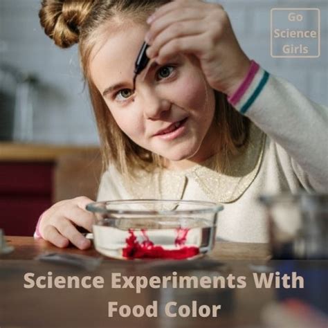 25 Amazing Science Experiments with Food Color