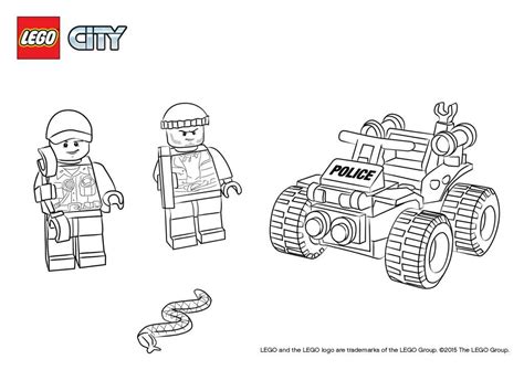 Lego Police Coloring Pages ⋆ coloring.rocks! | Lego coloring pages, Lego city police, Lego coloring