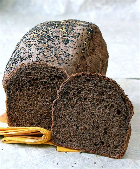 black bread | Handmade bread, Bread and pastries, Bread