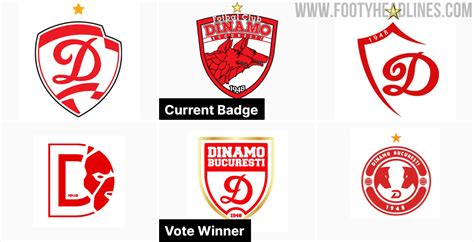 All-New Dinamo Bucharest Badge Released - Footy Headlines