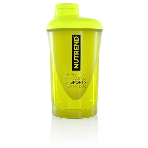 Shaker 600 ml, Yellow, 600 ml, Mix your drink in a second | Nutrend.cz