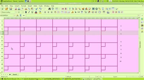 The Libreoffice 5.5 X 8.5 Calendar - Get Your Calendar Printable