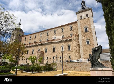 The Alcazar of Toledo Spanish Army Museum Stock Photo - Alamy