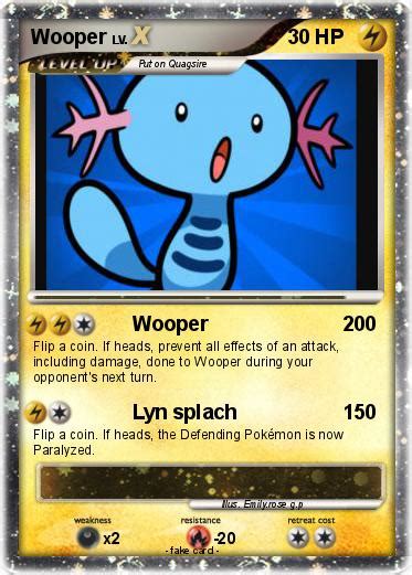 Pokémon Wooper 90 90 - Wooper - My Pokemon Card