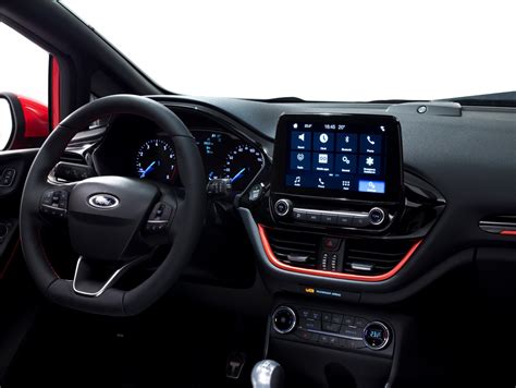 2017 Ford Fiesta interior dashboard driver side