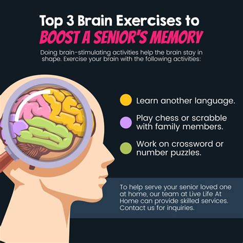 Top 3 Brain Exercises to Boost a Senior’s Memory #SeniorMemory #Seniorcare #BrainExercise ...