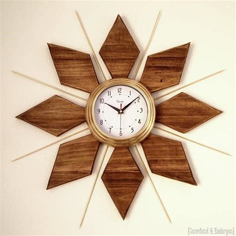 11 DIY Geometric Clocks You Can Make Even If You Failed Math