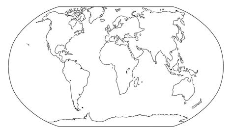 Great Image of Continents Coloring Page - entitlementtrap.com | World ...