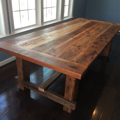 Hand-made to order, reclaimed wood farm-style table https://www.etsy.com/listing/172338937/fa ...