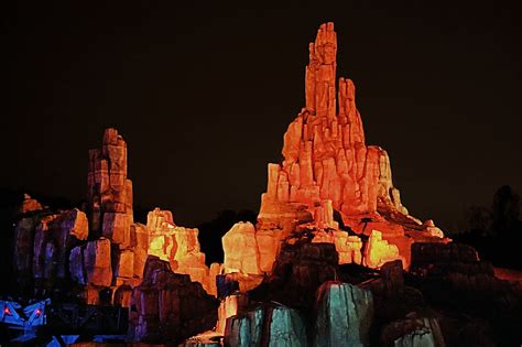 Disney - Big Thunder Mountain Railroad at Night | This is a … | Flickr