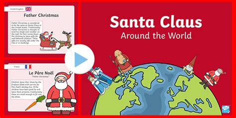 Santa Claus Around the World PowerPoint (Teacher-Made)