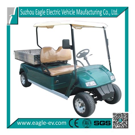 China Utility Golf Cart, Electric, 2 Seats with Rear Cargo Box ...