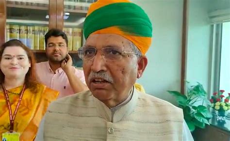 Arjun Ram Meghwal, New Law Minister's First Comment On Judiciary ...