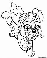 Paw Patrol Skye Coloring Pages sketch template