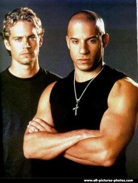 Paul Walker and Vin Diesel ~ Fast and Furious | Paul walker, Vin diesel, Paul walker photos