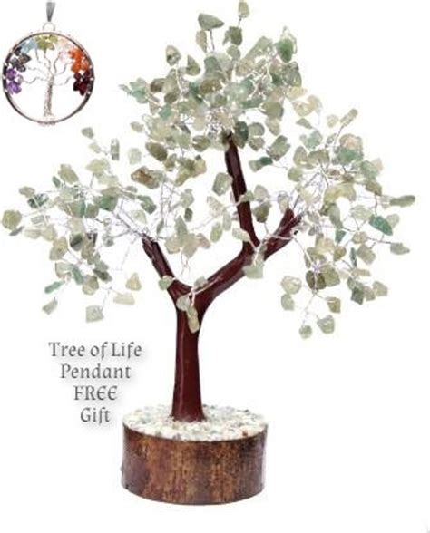 Aventurine Tree Chakra Gemstone Tree Chipstone Tree Aventurine Gemstone ...