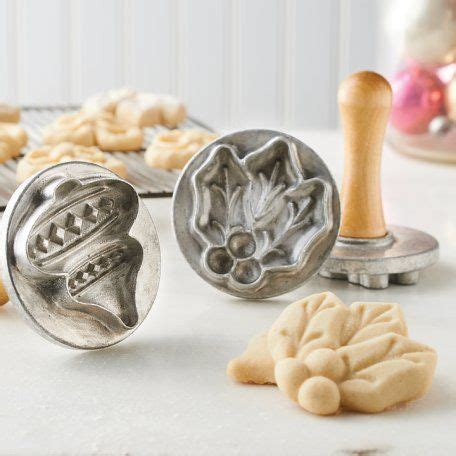 Holiday Cheer Cookie Stamps - Set of 3 | King Arthur Baking | Cookie stamps, Baking kit ...