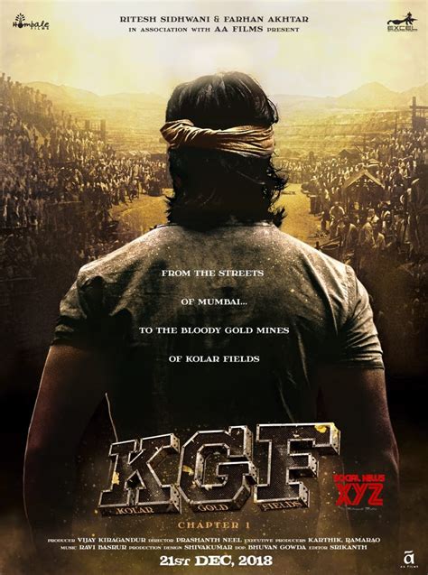 KGF Movie Hindi Poster - Social News XYZ