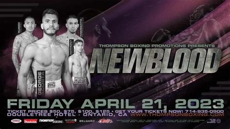 George Acosta faces Blas Ezequiel Caro on April 21 'New Blood' - World Boxing News