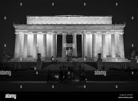 Lincoln memorial Black and White Stock Photos & Images - Alamy