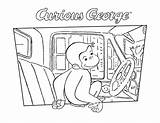 Curious George Birthday Coloring Pages sketch template