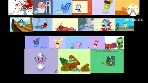 11 Happy Tree Friends Smoochies Played at Once (plus Fanmade ones) - YouTube