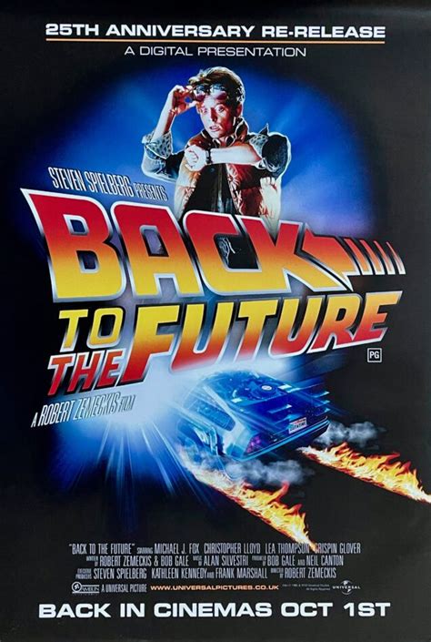 Original Back to the Future Movie Poster - Michael J. Fox - Drew Struzan