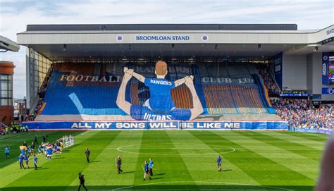 Rangers fans unveil giant 3D tifo ahead of Celtic clash using new ...