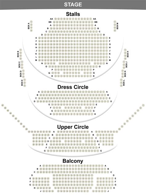 Seating Plan | Lyric Theatre