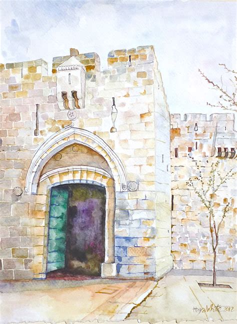 Jaffa Gate | Haya White – Jerusalem Artist