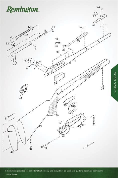 Model Seven™ - Centerfire Rifles - Remington® - OEM Parts