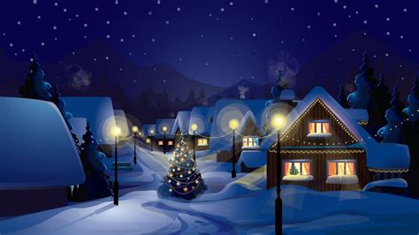 Christmas Houses Desktop Wallpapers - Top Free Christmas Houses Desktop Backgrounds ...