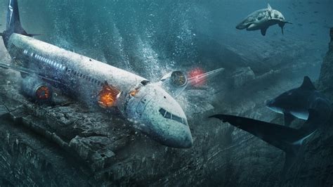 NO WAY UP Trailer: Get Ready For Sharks On A Plane Underwater