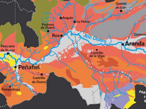 concepto Permitirse Cumplir duero mapa ~ lado Devastar Perímetro