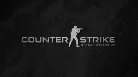 Counter-Strike: Global Offensive (Black Logo) HD Wallpaper