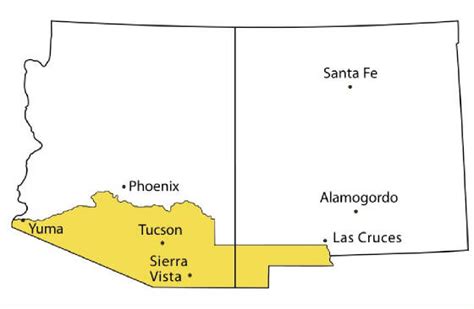 Gadsden Purchase Treaty Facts History Gadsden Purchase Map